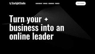 starlight studio landing page