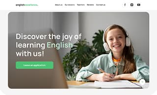 English Exellence website