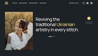 vyshyvanka vibes Landing Page
