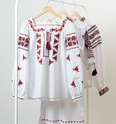 Ukrainian embroidered shirt